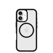OtterBox React MagSafe Series for Apple iPhone 17, Black Crystal, transparent/black image