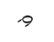 Lenovo 4X90U90619 USB cable USB 3.2 Gen 2 (3.1 Gen 2) 1 m USB C 10 Gbit/s 100 W Black image