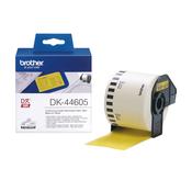 Brother DK-44605 DirectLabel Etikettes yellow Paper 62mm x 30,48m for Brother P-Touch QL/700/800/QL 12-102mm/QL 12-103.6mm image