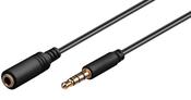 Microconnect IPOD002B audio cable 0.5 m 3.5mm Black image