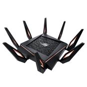 ASUS GT-AX11000 wireless router Gigabit Ethernet Tri-band (2.4 GHz / 5 GHz / 5 GHz) Black image