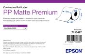 Epson PP Matte Label Premium, Continuous Roll, 76mm x 29m image