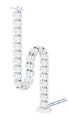 Neomounts ADS06-130WH Cable spine - screw-mounted - universal