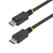 StarTech.com 5m (15ft) DisplayPort 1.2 Cable - 4K x 2K Ultra HD VESA Certified DisplayPort Cable - DP to DP Cable for Monitor - DP Video/Display Cord - Latching DP Connectors image