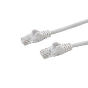 connektgear 15m RJ45 CAT5e UTP Stranded Flush Moulded Network Cable - 24AWG - White image