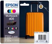 Epson C13T05G64010/405 Ink cartridge multi pack Bk,C,M,Y, 4x1.25K pages 23.8ml 7,6ml + 3x5,4ml Pack=4 for Epson WF-3820/7830 image