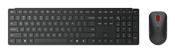 Lenovo 4X31S04814 keyboard Mouse included Office RF Wireless + Bluetooth German Black image
