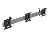 Ergonomic Solutions SpacePole Digital Signage Menu board mount, with tilt, for 3 screens (portrait) up to 43" (VESA 100 and 200) image