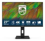 Philips 3000 series 27B1N3800/00 computer monitor 68.6 cm (27") 3840 x 2160 pixels 4K Ultra HD LCD Black image