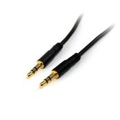 StarTech.com 10 ft Slim 3.5mm Stereo Audio Cable - M/M image