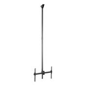 StarTech.com TV Ceiling Mount - Full-Motion Universal Hanging Single Screen Mount with Adjustable Telescopic Long Pole - Tilt / Swivel - VESA Bracket for 32”-75" Displays image