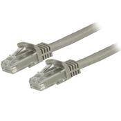 StarTech.com 1.5m CAT6 Ethernet Cable - Grey CAT 6 Gigabit Ethernet Wire -250MHz 100W PoE RJ45 UTP Network/Patch Cord Snagless w/Strain Relief Individually Tested image