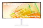 Samsung LS34C650TAU Computer Monitor 86.4 cm (34") 3440 x 1440 pixels 4K Ultra HD LED White