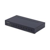 StarTech.com 8-Port HDMI KVM Switch with 1U Rack Mount Kit, 4K 60Hz HDMI 2.0, Push-Button &amp; Hotkey Switching, 4-Port USB Hub, OS Independent, TAA Compliant image