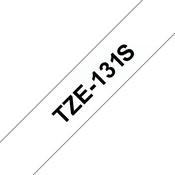 Brother TZE-131S DirectLabel black on Transparent Laminat 12mm x 4m for Brother P-Touch TZ 3.5-18mm/6-12mm/6-18mm/6-24mm/6-36mm image