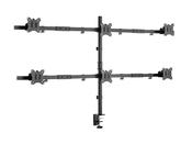 Equip 17"-32" Articulating 6 Monitor Desk Mount Bracket image