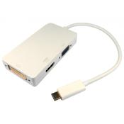 Cables Direct USB3C-HDV024K laptop dock/port replicator White image