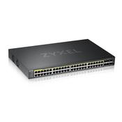 Zyxel GS2220-50HP-GB0101F network switch Managed L2 Gigabit Ethernet (10/100/1000) Power over Ethernet (PoE) Black image