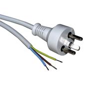 ROLINE 30.16.9037 power cable White 6 m DK-EDB image
