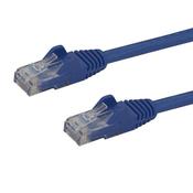 StarTech.com 5m CAT6 Ethernet Cable - Blue CAT 6 Gigabit Ethernet Wire -250MHz 100W PoE RJ45 UTP Network/Patch Cord Snagless w/Strain Relief Individually Tested image