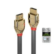 Lindy 2m Ultra High Speed HDMI Cable, Gold Line image