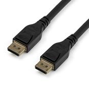 StarTech.com 10ft (3m) VESA Certified DisplayPort 1.4 Cable, 8K 60Hz HBR3 HDR, UHD DisplayPort to DisplayPort Monitor Cord, Ultra HD 4K 120Hz DP 1.4 Video Cable M/M DP Connector image