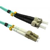 Cables Direct FB3M-LCST-030D InfiniBand/fibre optic cable 3 m LC ST Aqua colour image