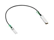 HPE Aruba Networking 50G QSFP56 to SFP56 0.65m DAC Cable image