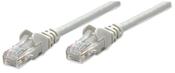 Intellinet Network Patch Cable, Cat5e, 10m, Grey, CCA, U/UTP, PVC, RJ45, Gold Plated Contacts, Snagless, Booted, Lifetime Warranty image