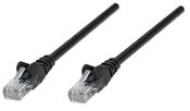 Intellinet Network Patch Cable, Cat5e, 2m, Black, CCA, U/UTP, PVC, RJ45, Gold Plated Contacts, Snagless, Booted, Lifetime Warranty image