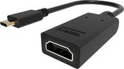 Vision TC-USBCHDMI/BL video cable adapter USB Type-C HDMI Type A (Standard) Black image