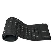 LogiLink ID0019A keyboard Universal USB QWERTZ German Black image