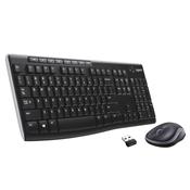 Logitech 920-004508 keyboard Mouse included Home RF Wireless QWERTY US International Black image
