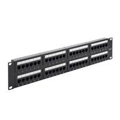 connektgear 48 Port Patch Panel (CAT5e) IDC Punch Down 19 inch image