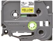 Brother TZE-641 DirectLabel black on yellow Laminat 18mm x 8m for Brother P-Touch TZ 3.5-18mm/36mm/6-18mm/6-24mm/6-36mm image