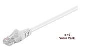 Microconnect V-UTP503WVP networking cable White 3 m Cat5e U/UTP (UTP)