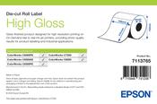 Epson High Gloss Label, Die-Cut Roll, 105mm x 210mm, 273 Labels