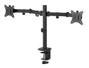 eSTUFF GLB227002 monitor mount / stand 81.3 cm (32") Desk Black image