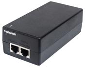 Intellinet Gigabit Ultra PoE+ Injector, 1 x 60 W Port, IEEE 802.3bt and IEEE 802.3at/af Compliant, Plastic Housing (UK Power Cord) image
