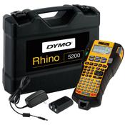 DYMO RHINO 5200 Industrial Label Maker | Labelling Machine Kit Case | Time-Saving Hot KeysPrints FastDurable Label Maker For Job Sites and Heavy-Duty Labelling Jobs (EU Type C Plug) image