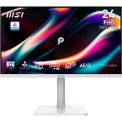 MSI PRO MAX 241PHW E14 computer monitor 60.5 cm (23.8") 1920 x 1080 pixels Full HD LCD White