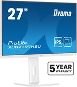 iiyama ProLite XUB2797HSU-W2 computer monitor 68.6 cm (27") 1920 x 1080 pixels Full HD LED White image