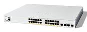 Cisco Catalyst 1200-24FP-4G Smart Switch, 24 Port GE, Full PoE, 4x1GE SFP, Limited Lifetime Protection (C1200-24FP-4G) image