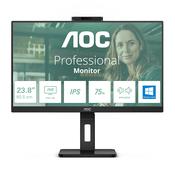 AOC 24P3CW computer monitor 60.5 cm (23.8") 1920 x 1080 pixels Full HD LED Black image