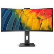 Philips 5000 series 34B1U5600CH/00 computer monitor 86.4 cm (34") 3440 x 1440 pixels Wide Quad HD LCD Black image