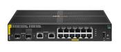 HPE Aruba Networking CX 6100 12G Class4 PoE 2G/2SFP+ 139W Switch image