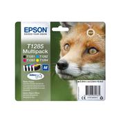 Epson C13T12854012/T1285 Ink cartridge multi pack Bk,C,M,Y 5,9 ml + 3x3,5 ml Pack=4 for Epson Stylus S 22/SX 235 W/SX 420/SX 430 W