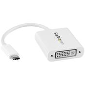 StarTech.com USB-C to DVI Adapter - White image