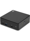 V7 Universal USB-C Docking Station w/ Dual HDMI, 3.5mm Combo Audio, Gigabit Ethernet, 3 x USB 3.1 ports and 85W PD image