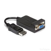 StarTech.com DisplayPort to VGA Adapter - Active DP to VGA Converter - 1080p Video - Durable - DP/DP++ Source to VGA Monitor Cable Adapter Dongle - DP 1.2 to VGA - Latching DP Connector image